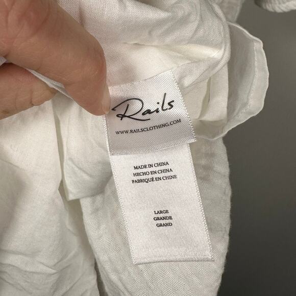 Rails White Mini Dress - Picture 8 of 10